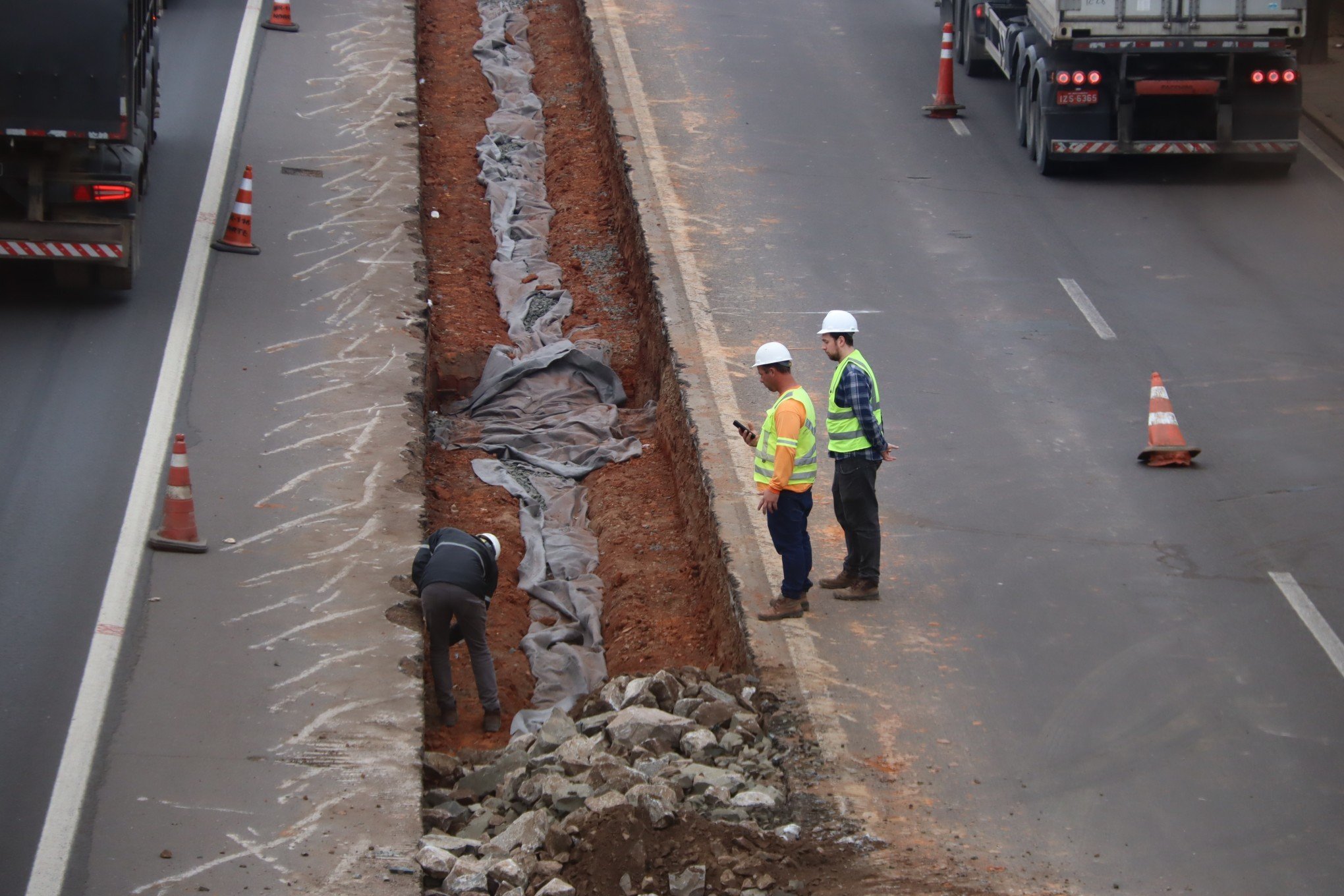 BR-116: Obras para implantação de terceira faixa em Porto Alegre começam neste fim de semana