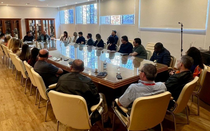 Primeira edição do Cafezinho com o Presidente foi nesta terça-feira, na Ulbra, em Canoas | abc+