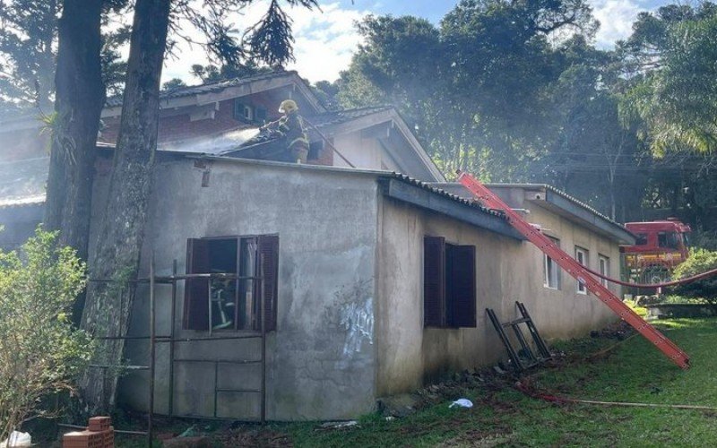 Casa Lar em Canela foi atingida por incêndio