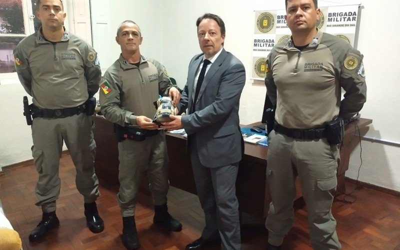 Brigada Militar recebe kits de atendimento pré-hospitalar do Judiciário