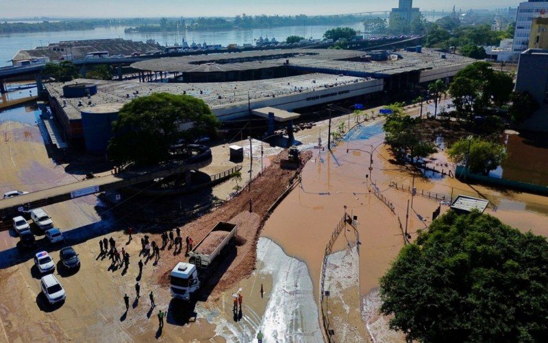 Estação Rodoviária de Porto Alegre após enchentes históricas de maio no RS | abc+