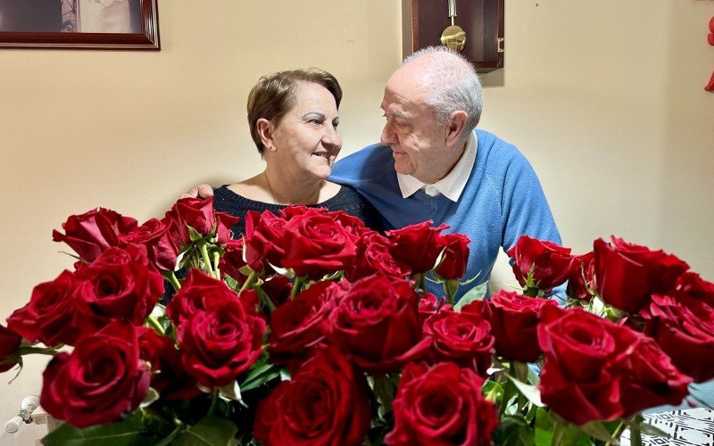 Roque e Elisa da Silva completaram 54 anos de casamento em 2024