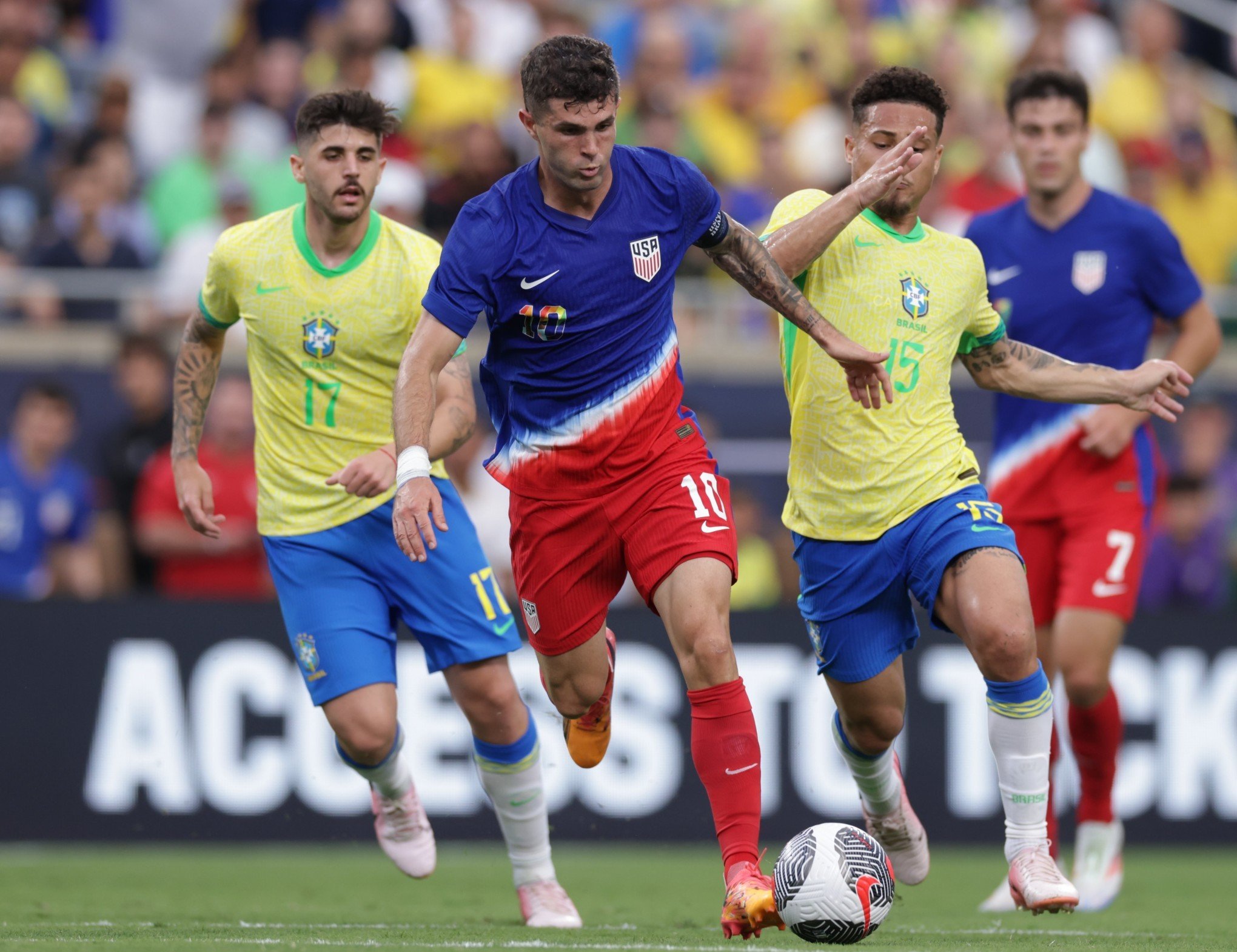 Brasil joga mal e só empata com os Estados Unidos antes da Copa América