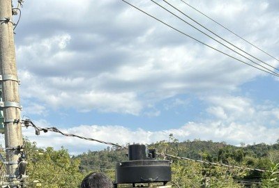 Estação meteorológica em Igrejinha