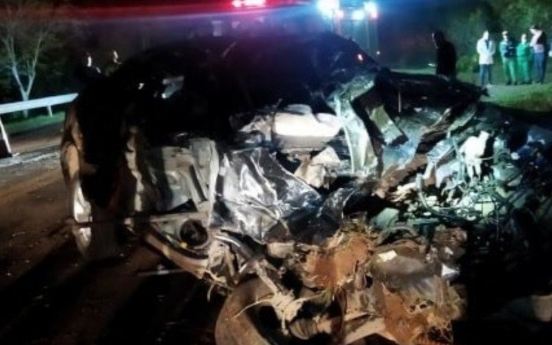 Motorista e 3 passageiros morrem em acidente na BR-386; veículo onde estavam tinha placas de Estância Velha | abc+