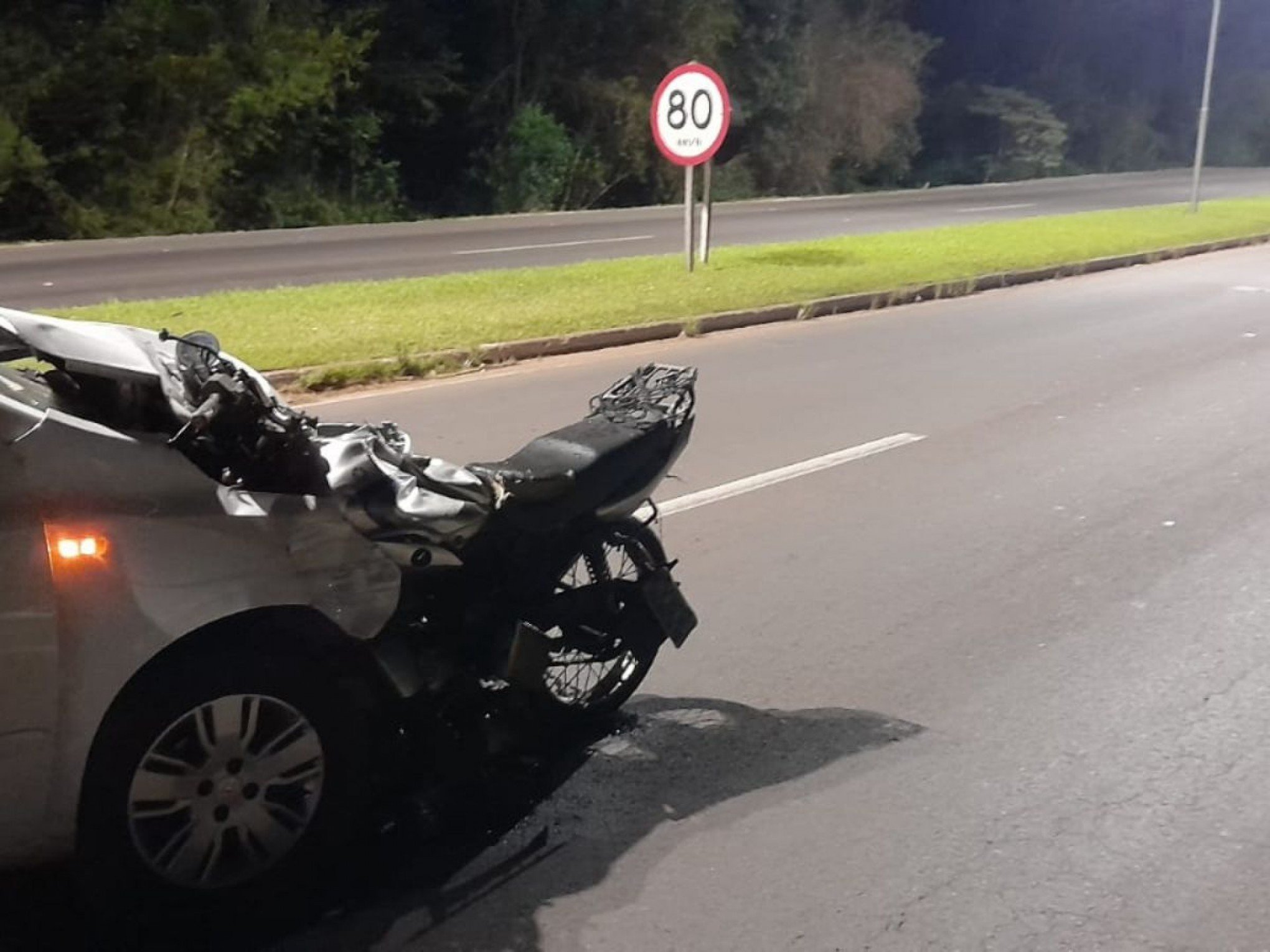 RS-239: Motociclista morre em colisão frontal em Novo Hamburgo