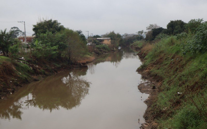 Arroio Gauchinho nesta segunda-feira (17)