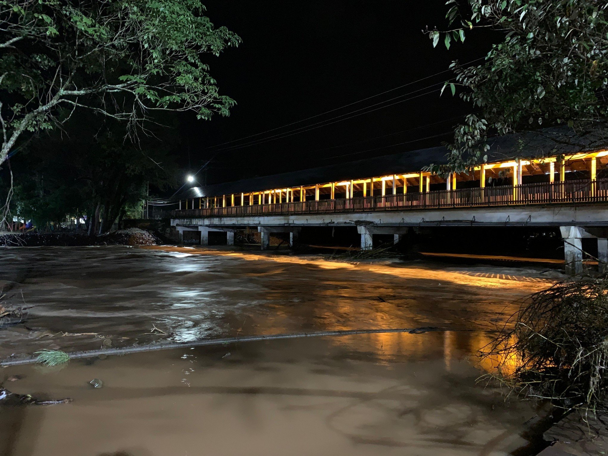 Nível do Rio Paranhana recua nas cidades de Três Coroas e Igrejinha