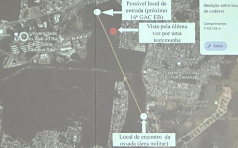 Mapa mostra onde ossada da advogada Alessandra foi encontrada | abc+