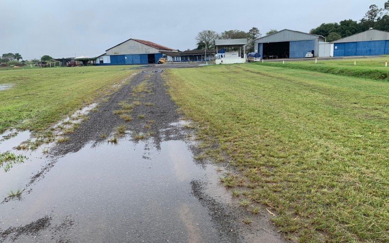 Pista do Aeroclube de Novo Hamburgo é precária | abc+