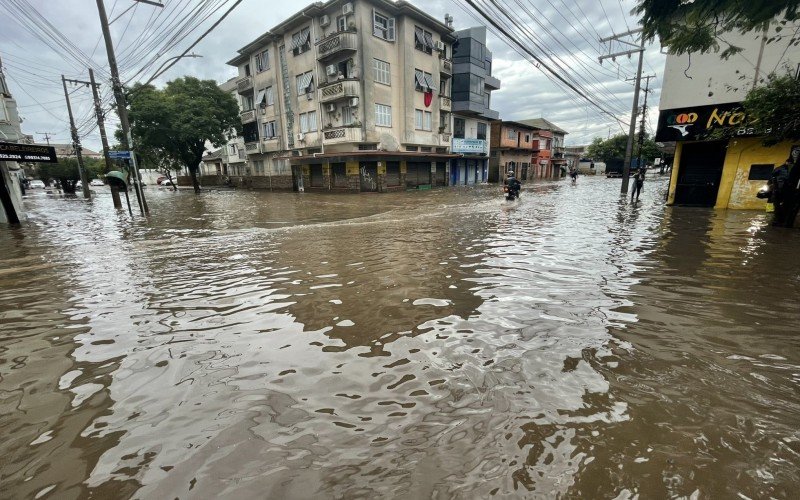 Porto Alegre voltou a registrar alagamentos na zona norte nesta quarta-feira (19)  | abc+