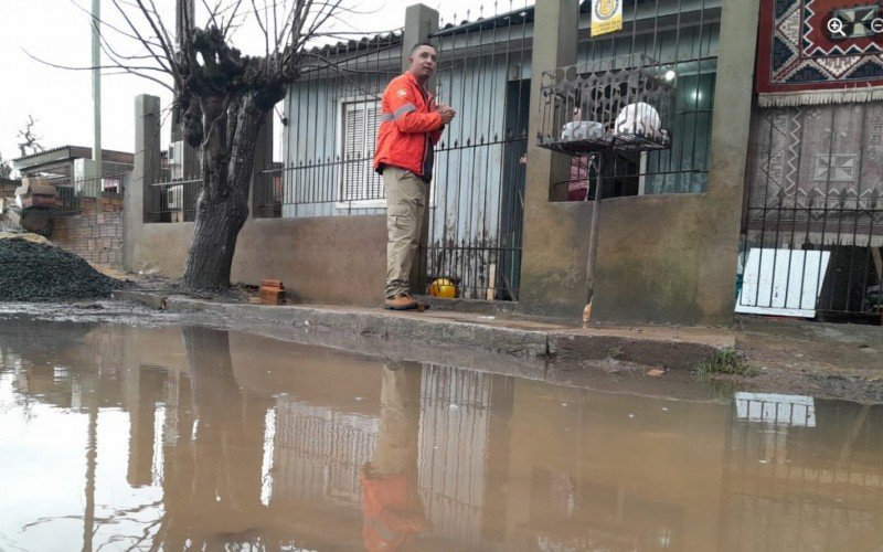 Defesa Civil segue monitorando e orientando os moradores em Nova Santa Rita