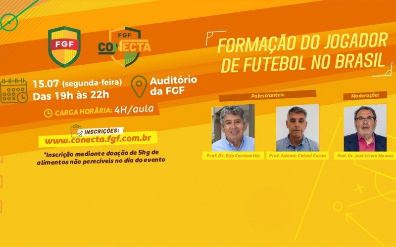 Próxima edição do FGF Conecta acontecerá no dia 15 de julho, às 19 horas | abc+