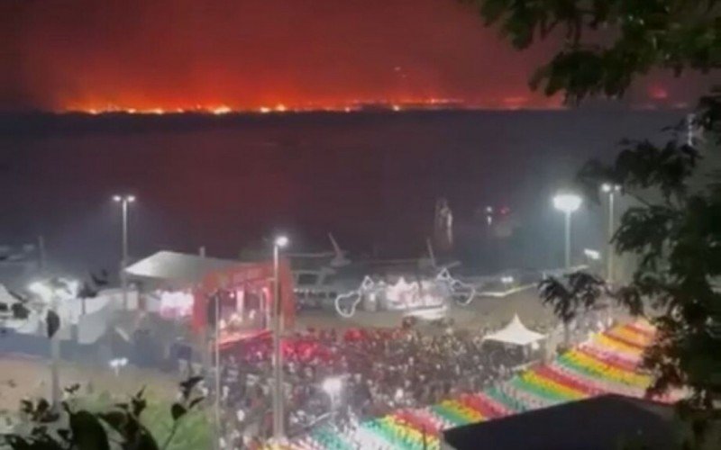 Incêndio no Pantanal durante festa chama anteção | abc+