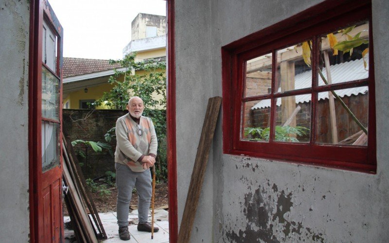 Da casa, sobraram poucas paredes