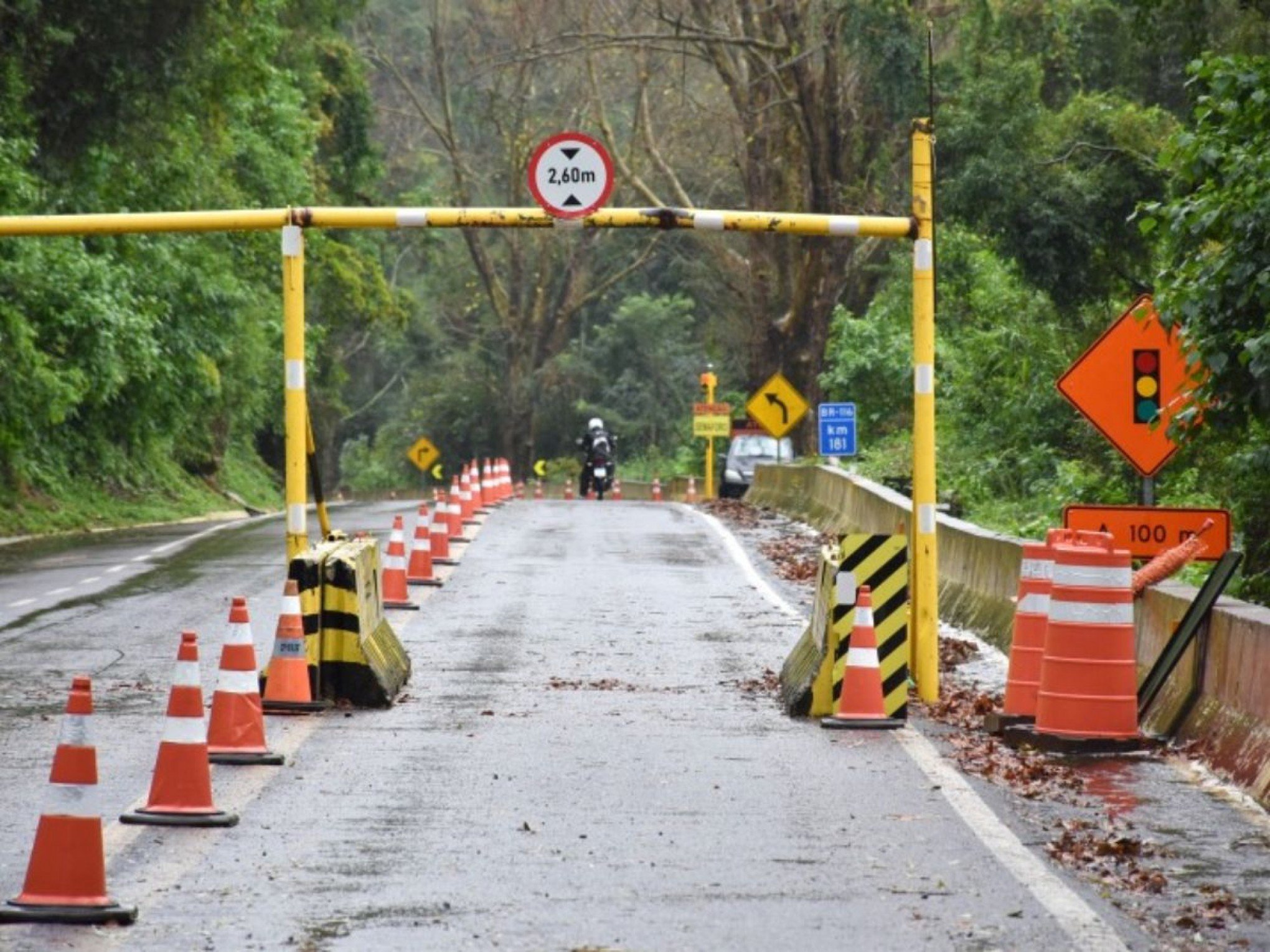 BR-116: Trânsito volta a ser liberado em trecho de Nova Petrópolis