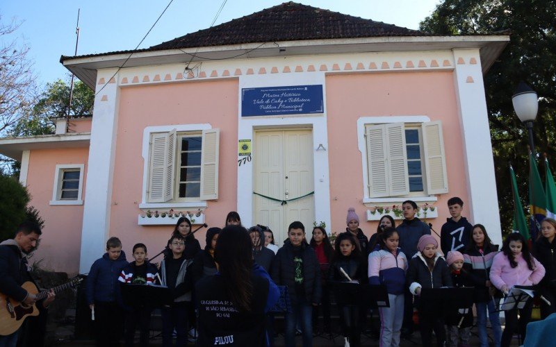 Reinauguração da biblioteca pública de São Sebastião do Caí 