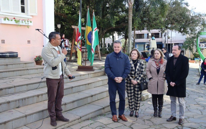 Reinauguração da biblioteca pública de São Sebastião do Caí 