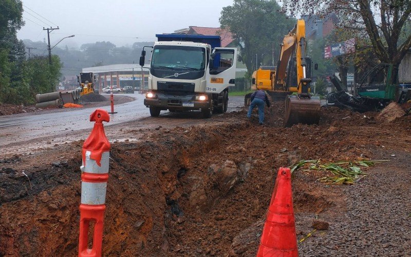 EGR avança na construção de três rotatórias na Região das Hortênsias