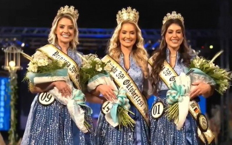 Nathalia, Tatiane e Karoline são as novas soberanas da Oktoberfest de Santa Cruz do Sul | abc+