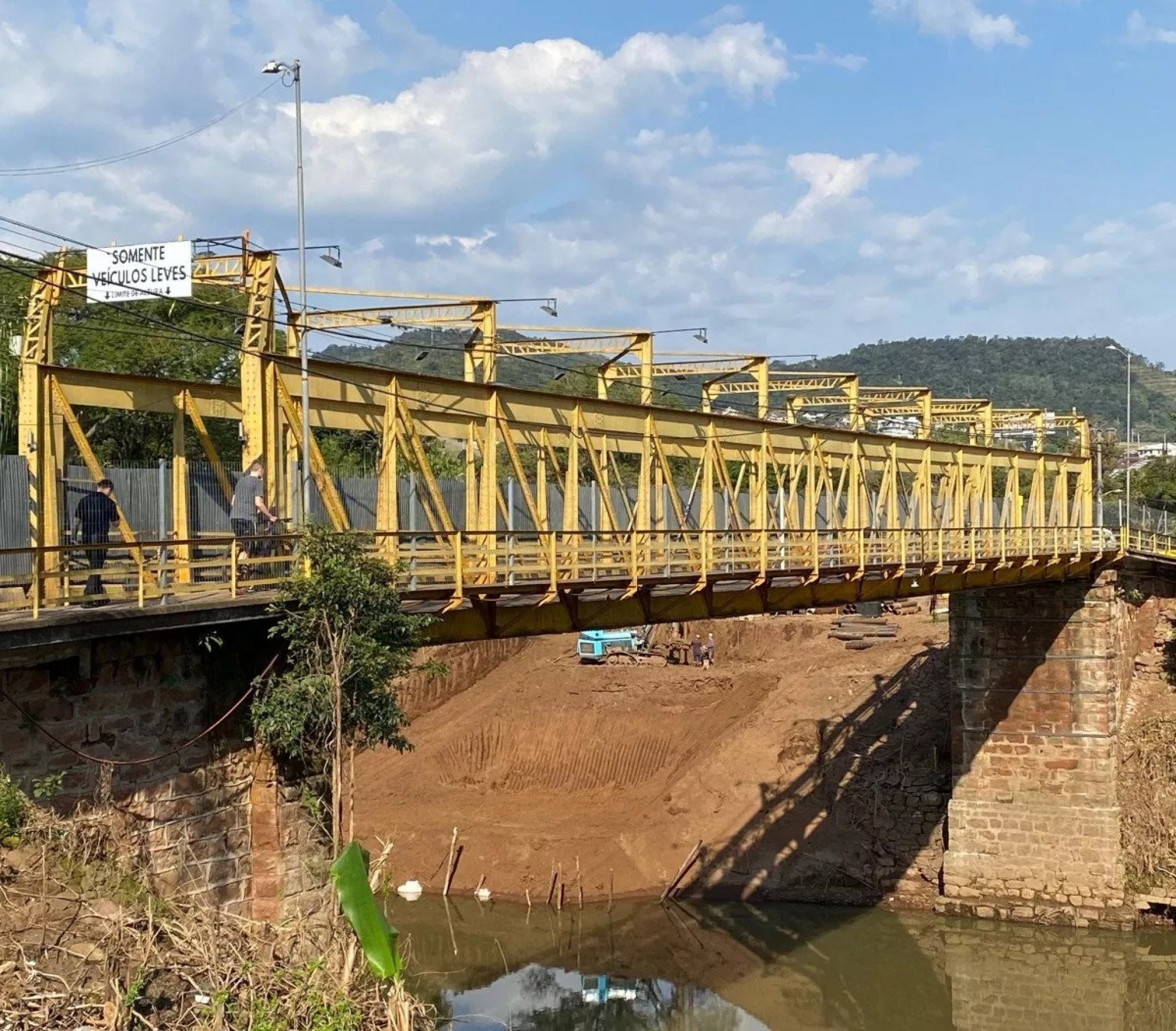 Fechamento da ponte de ferro provoca reorganização no município de Feliz
