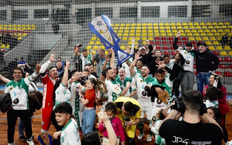 Guarani foi o grande campeão da Série Ouro de Futsal de Campo Bom | abc+