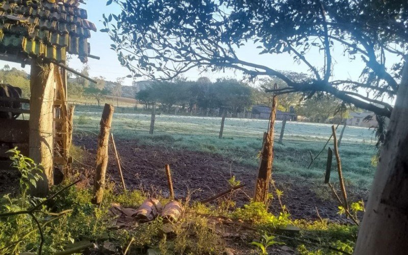 Amanhecer foi de frio no RS