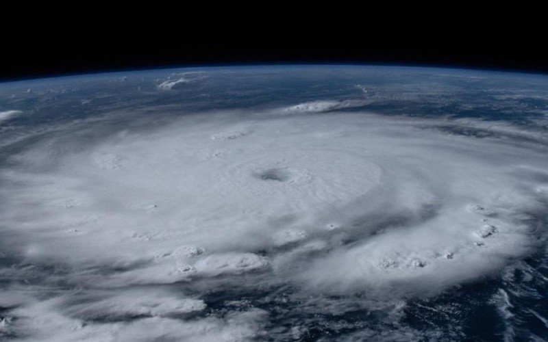 Nasa divulgou imagens do Furacão Beryl visto do espaço