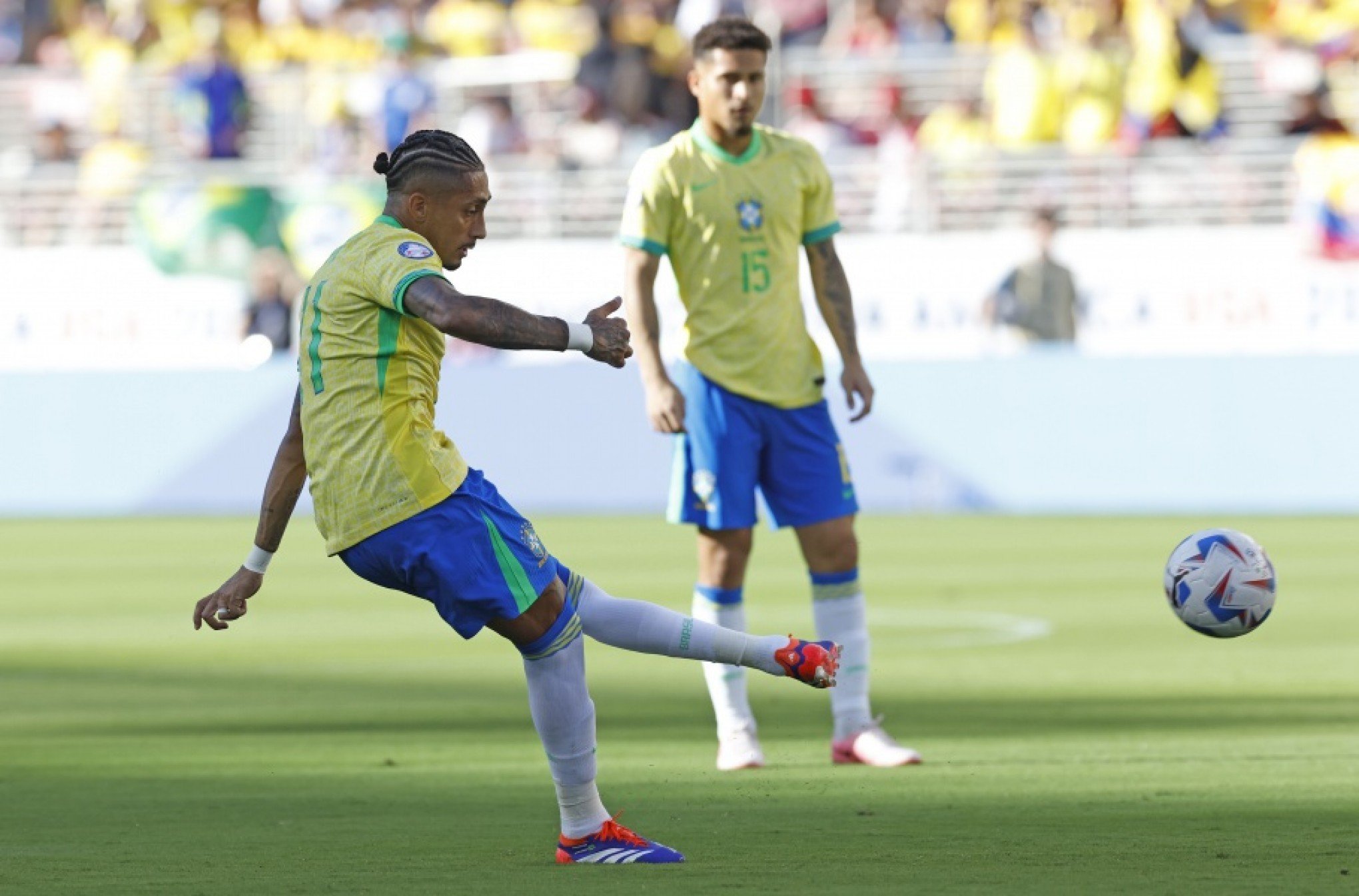 Brasil empata com a Colômbia e vai enfrentar o Uruguai pelas quartas de final da Copa América