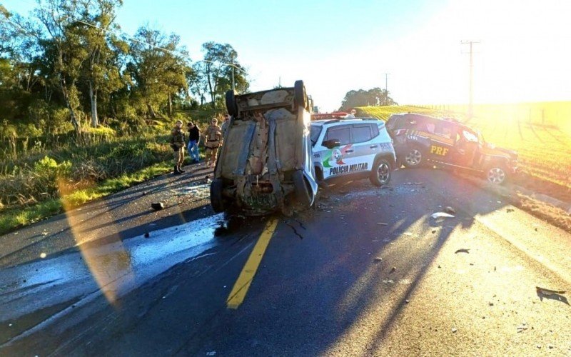 Acidente na BR-280 em Santa Catarina  | abc+