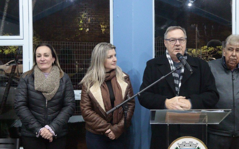 Vereadores também participaram do ato