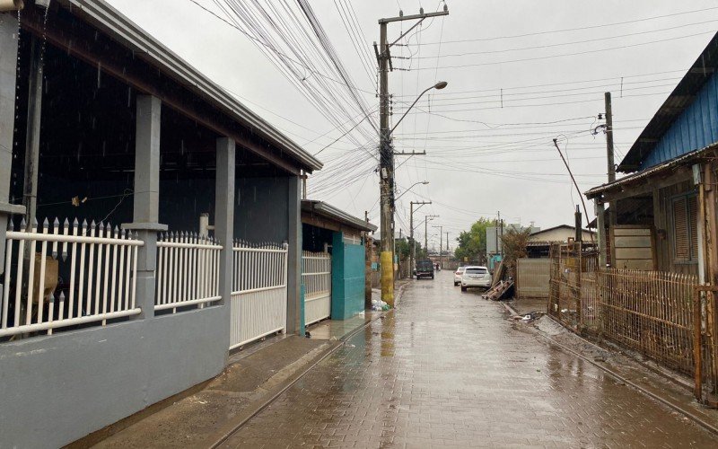 Depois do recolhimento na rua Planalto, bairro Santo Afonso