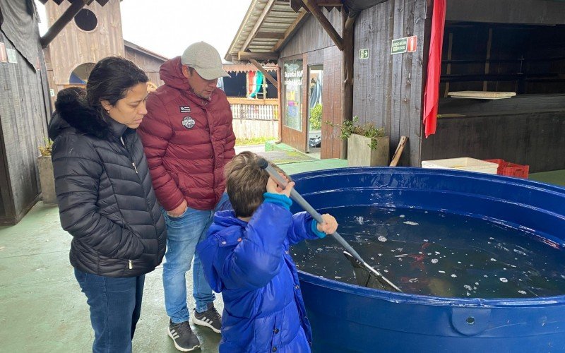 Feira do Peixe Vivo, em Gramado, ocorreu pela primeira vez no Expogramado