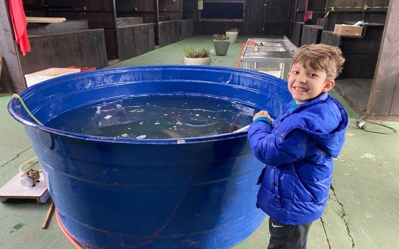 Feira do Peixe Vivo, em Gramado, ocorreu pela primeira vez no Expogramado