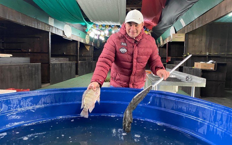 Feira do Peixe Vivo, em Gramado, ocorreu pela primeira vez no Expogramado