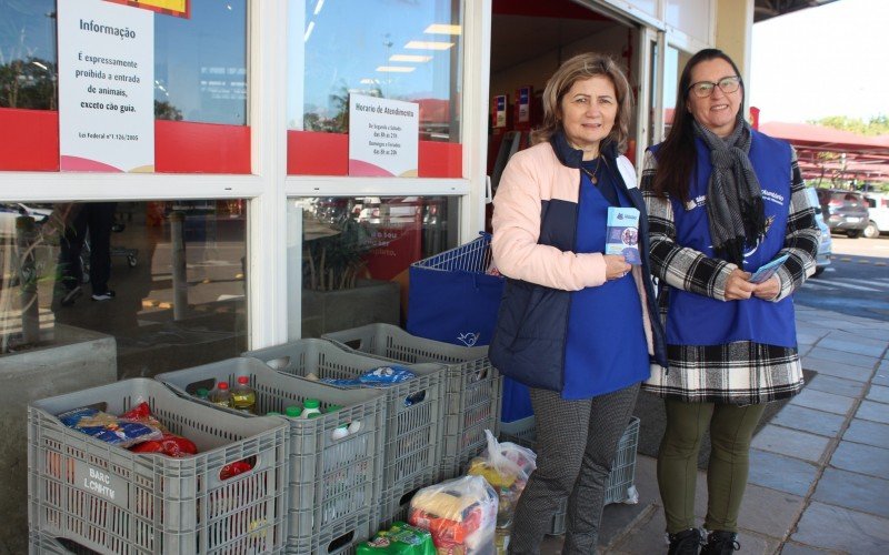 Eliane e Nair são voluntárias no Banco de Alimentos | abc+