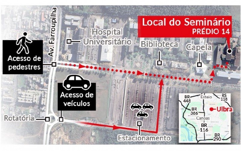 Seminário será realizado no prédio 14 da Ulbra/Canoas | abc+