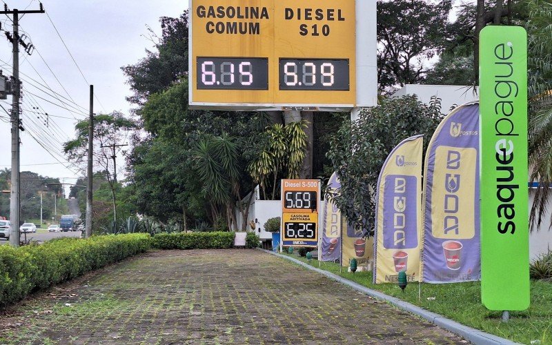 Posto de gasolina em Estância Velha 