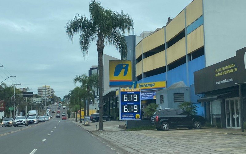 Posto de gasolina em NH 