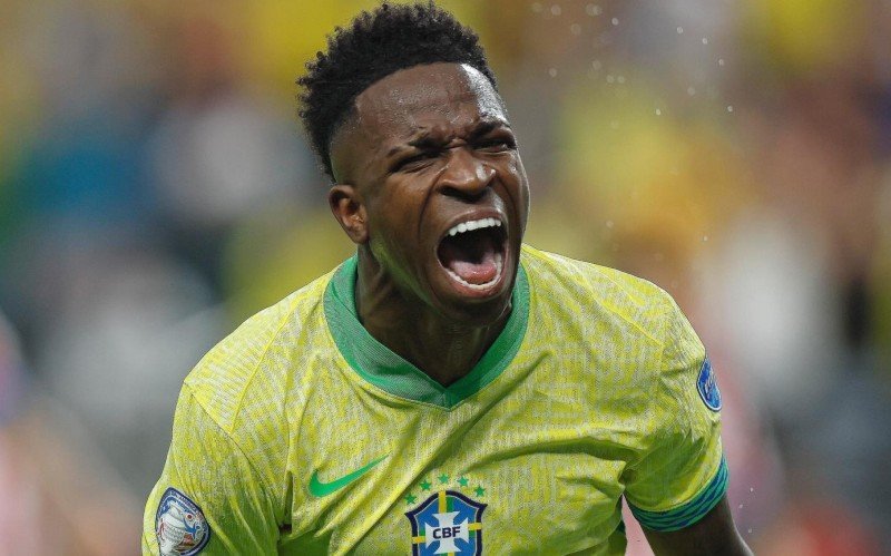 Vini Jr pede desculpas por ter desfalcado Brasil em disputa por vaga na semifinal da Copa América