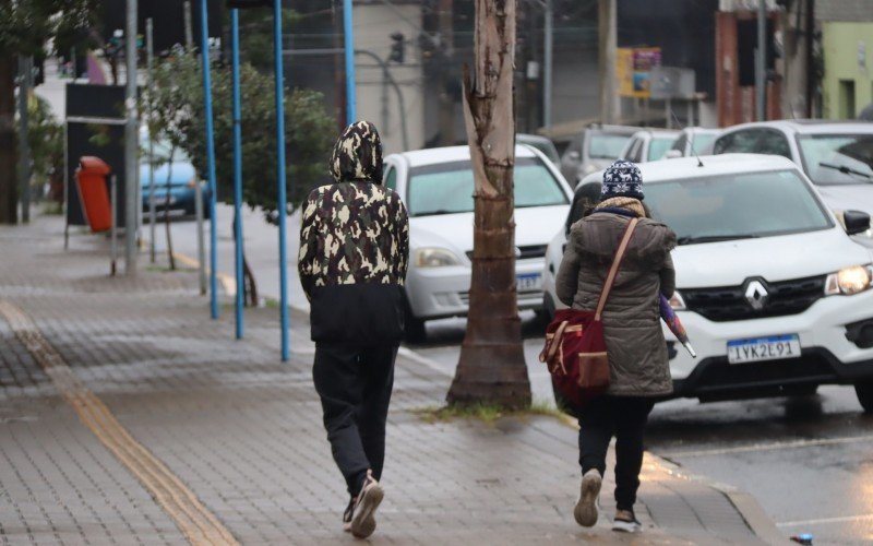 Para encarar o frio, só bem agasalhado