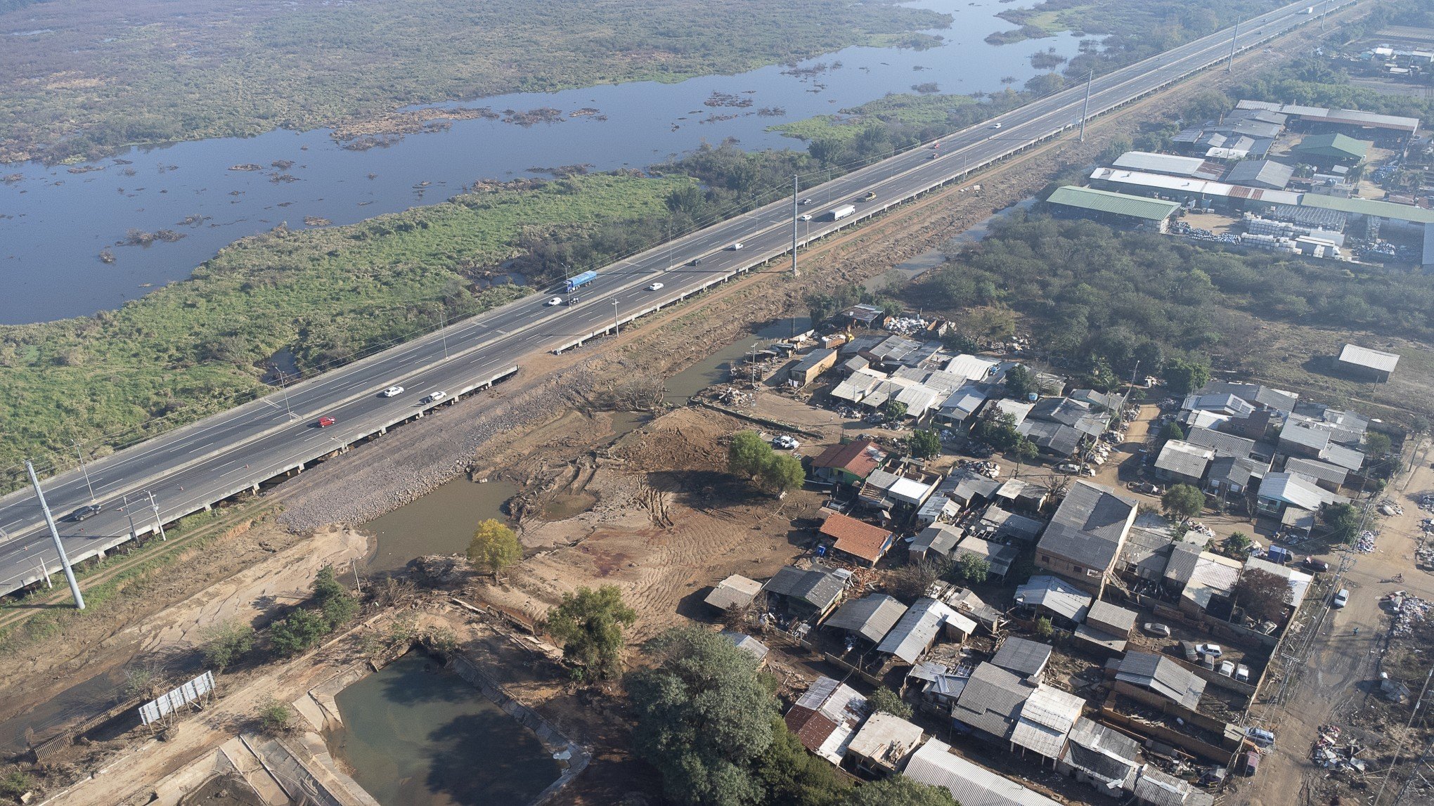 Restauração e elevação da cota dos diques custarão R$ 1,5 bilhão em Canoas