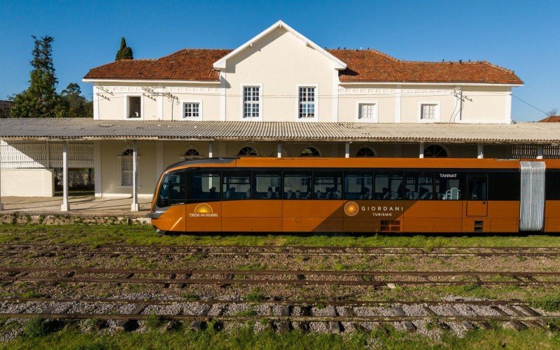 Trem do Pampa vai percorrer caminho de 20 quilômetros, com parada em vinícola | abc+