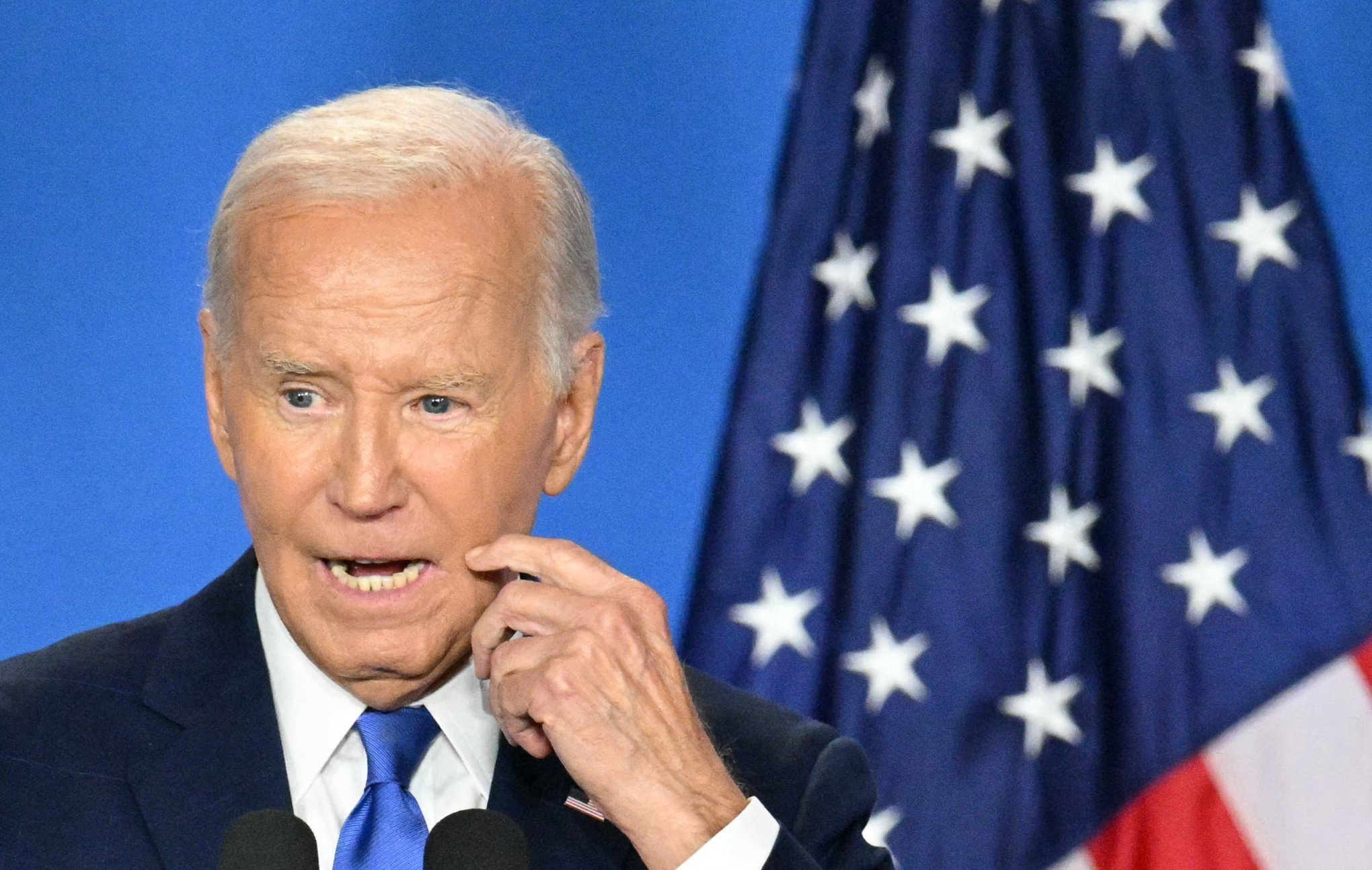 Joe Biden diz que não mudou de opinião e que seguirá como candidato à reeleição