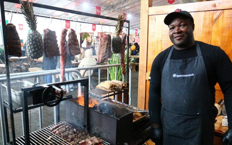 Chef Ademir da Silva Júnior, da Gastromundi, foi o responsável pelo prato mais vendido | abc+