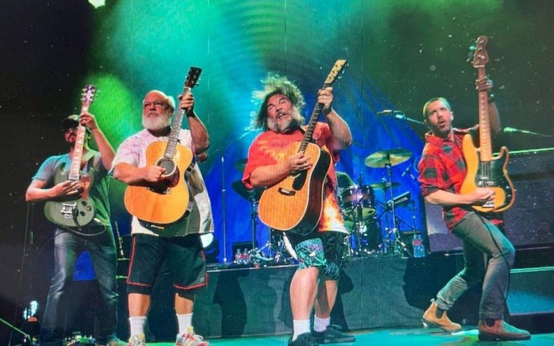 Jack Black e banda Tenacious D | abc+