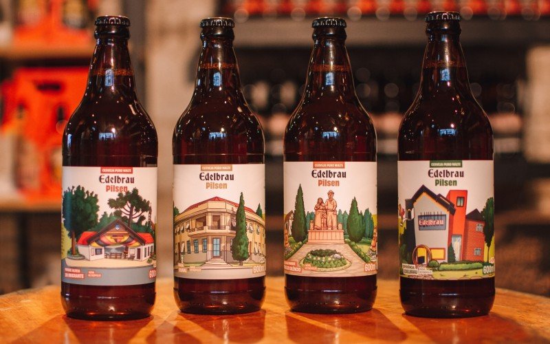 Cervejaria Edelbrau promove atrativos turísticos de Nova Petrópolis em rótulos especiais