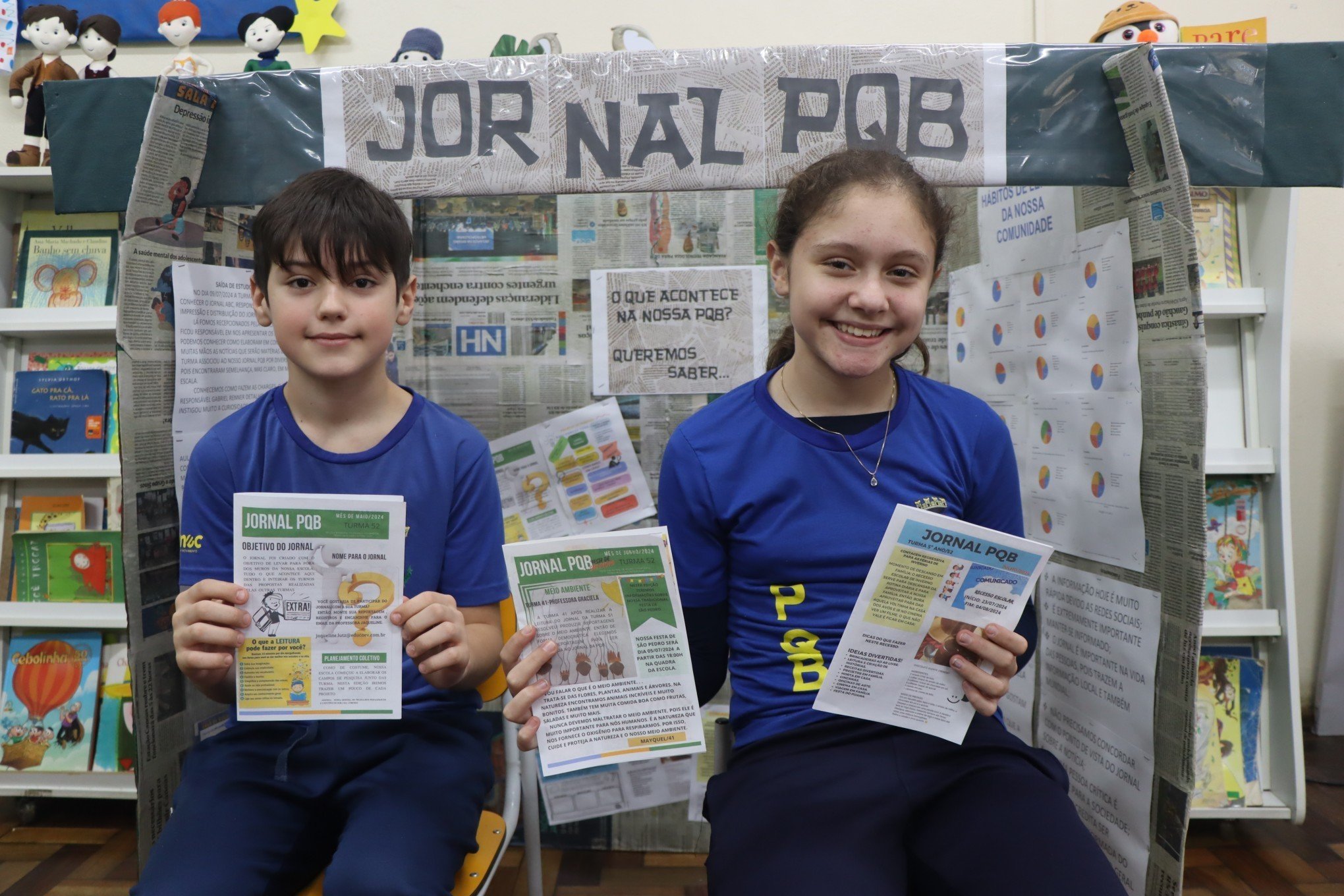 Estudantes de Estância Velha criam o próprio jornal escolar
