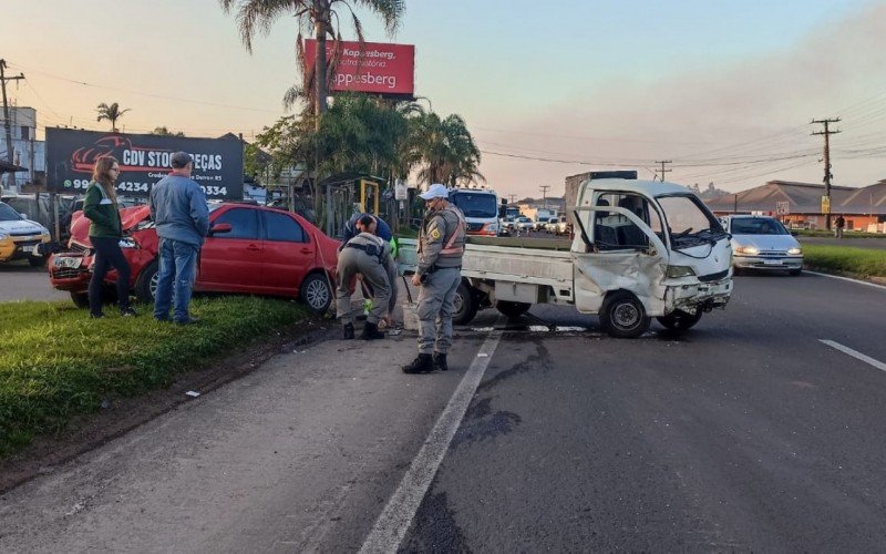 Colisão aconteceu no quilômetro 11 da RS-240 | abc+