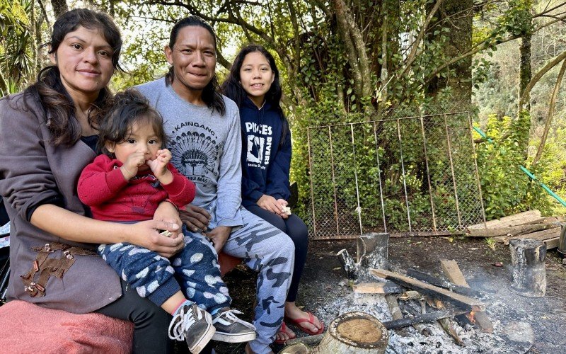 Viviane mora com a família na Flona há quatro anos